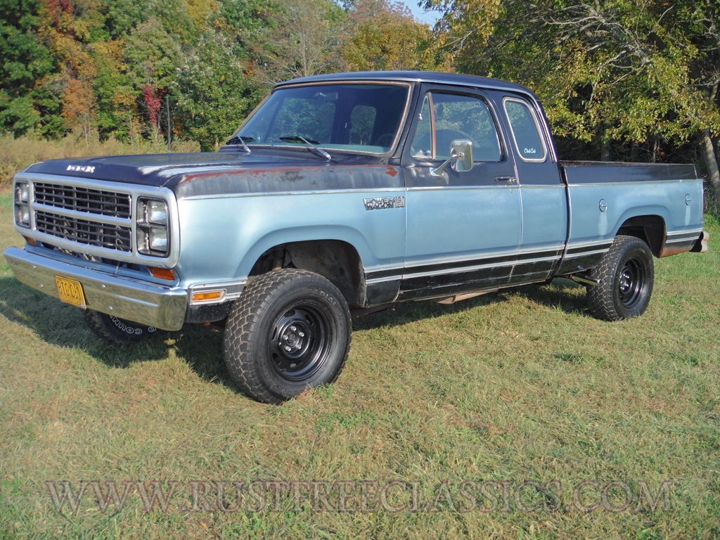 1979 Dodge W150 ClubCab 4x4 79 Club Cab extended cab Adventurer